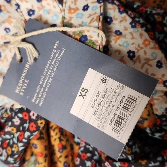 Universal Thread-Famous Smocked Tank  Dress - Sleeveless Patchwork - Picture 10 of 12